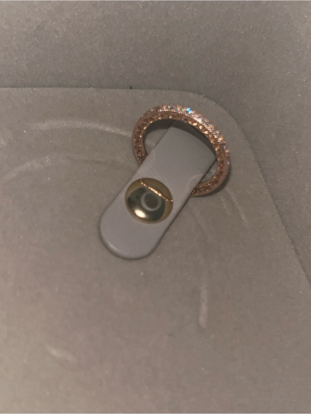 Pandora Sparkle & Hearts Ring Rose gold